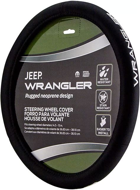 neoprene steering wheel cover|wrangler steering wheel cover.